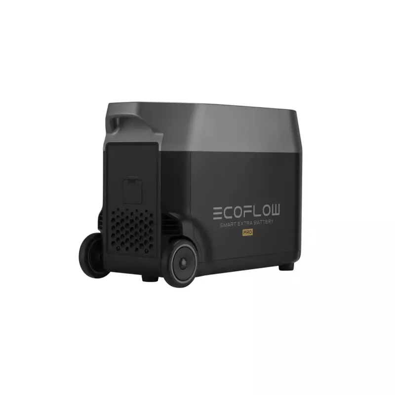 Akku 3600 Wh EcoFlow DELTA Pro — 39 kg, 635×285×416 mm, musta