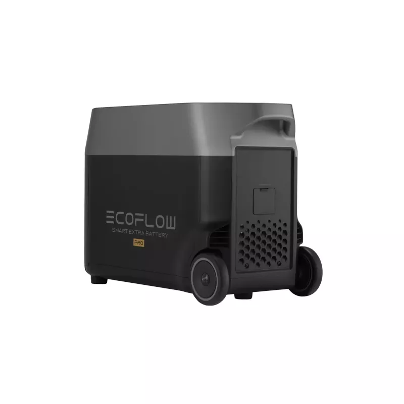 Akku 3600 Wh EcoFlow DELTA Pro — 39 kg, 635×285×416 mm, musta