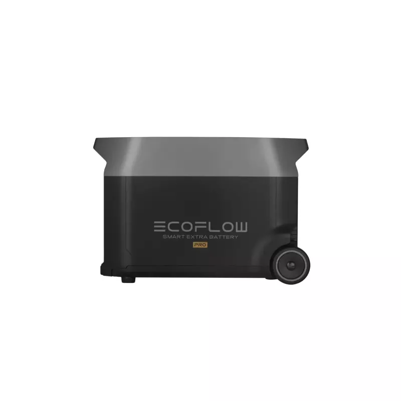Akku 3600 Wh EcoFlow DELTA Pro — 39 kg, 635×285×416 mm, musta