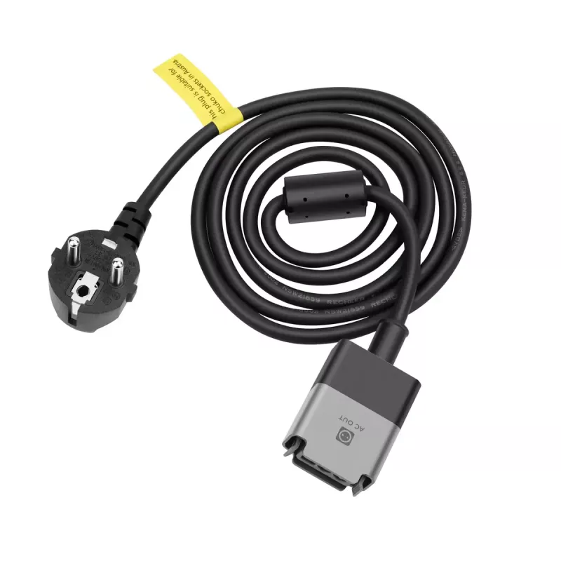Kaapeli EcoFlow BKW-AC musta 5 m