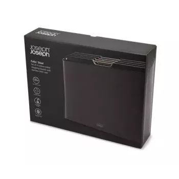 Leikkuulauta Joseph Joseph Folio Steel suorakaiteen muotoinen carbon 356x263mm