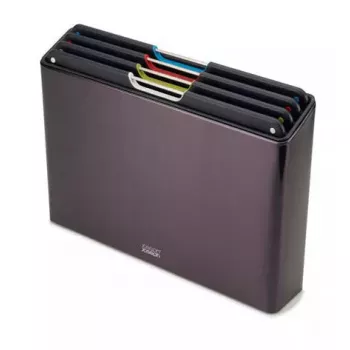 Leikkuulauta Joseph Joseph Folio Steel suorakaiteen muotoinen carbon 356x263mm