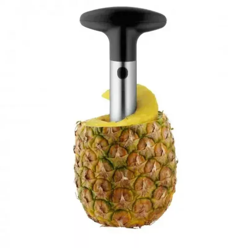 WMF Gourmet 18.7367.6030 ananaksenleikkuri, 8 cm, ruostumaton teräs, musta