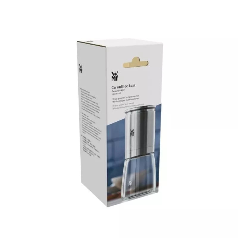 WMF De Luxe 14 cm suola- ja pippurimylly ruostumaton teräs keraamisella myllykoneistolla