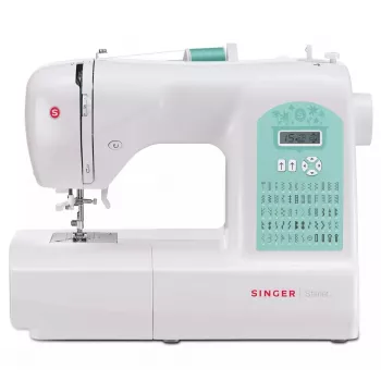 Ompelukone SINGER Starlet 6660 – sähköinen, 60 ommelta, 1-vaiheinen napinläpi, vapaavarsi, 8,29 kg