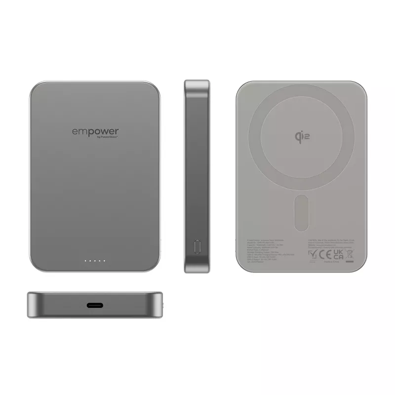 Varavirtalähde PanzerGlass empower by empower Bank 10000mAh Titanium