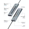 ICY BOX 11-in-1 USB Type-C -keskitin kortinlukijalla ja PD:llä
