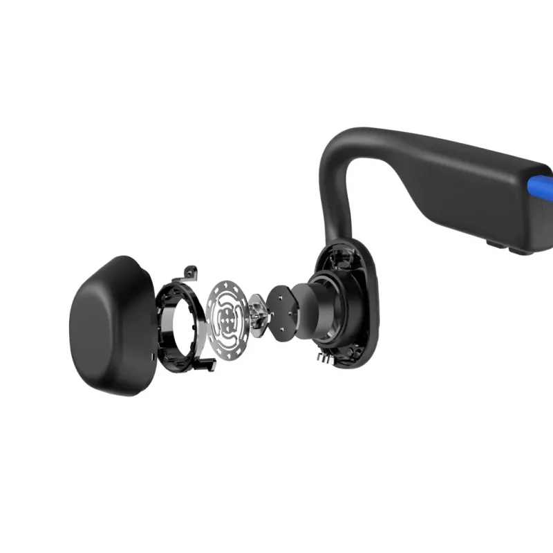 SHOKZ OpenMove kuulokkeet johdottomat korvakoukku puhelut/musiikki USB Type-C Bluetooth sininen