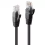 Verkkokaapeli Lindy 1 m Cat.6 RJ-45 U/UTP musta