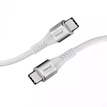 USB-kaapeli Intenso kaapeli USB-C–USB-C 1,5 m 0,48 Gbit/s valkoinen