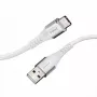 Intenso A315C 7901102 USB-A – USB-C -kaapeli, USB 2.0, 3 A, PD enintään 60 W, nailon, 1,5 m, valkoinen