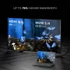 Lindy 0,5 m High Speed HDMI kaapeli, Black Line