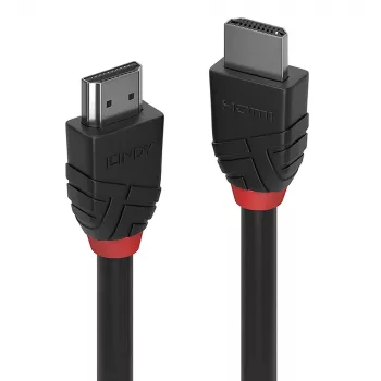 Lindy 2 m High Speed HDMI kaapeli, Black Line