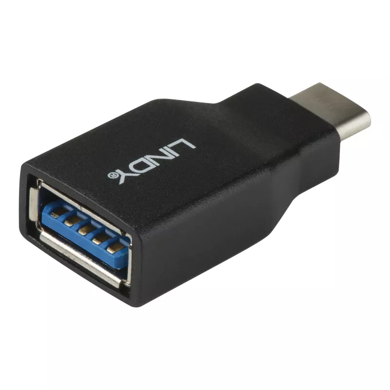 USB-sovitin Lindy USB 3.2 Type-C - Type-A -sovitin 41899