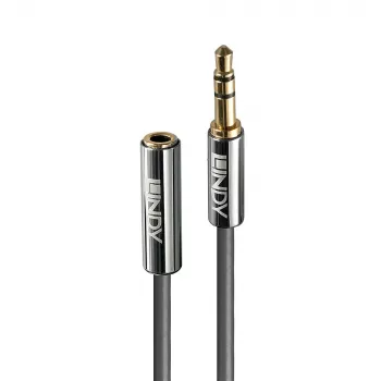 Lindy 1m 3,5 mm jatkoäänikaapeli, Cromo Line