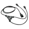 Lindy 1m IEC-jakokaapeli IEC C14 - 2 x IEC C13