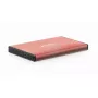 HDD-kotelo Gembird EE2-U3S-3-P 2,5 tuuman SATA-asemille, yhden paikan, 5 Gbit/s, pinkki