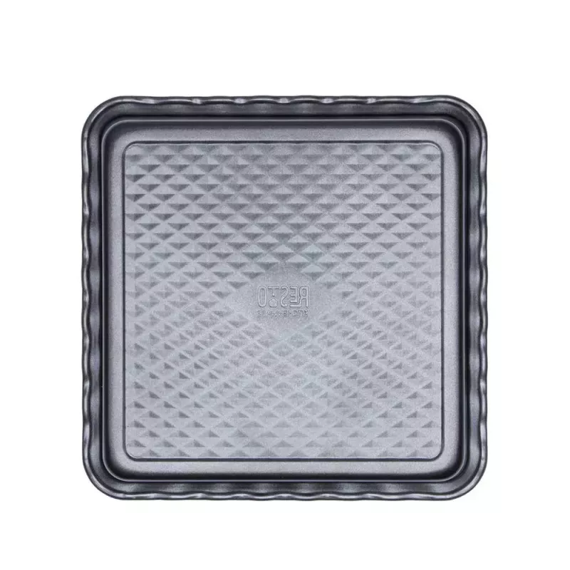 Lasagne-vuoka Resto Kitchenware 96115 suorakaiteen muotoinen hiiliteräs 255x255x50 mm