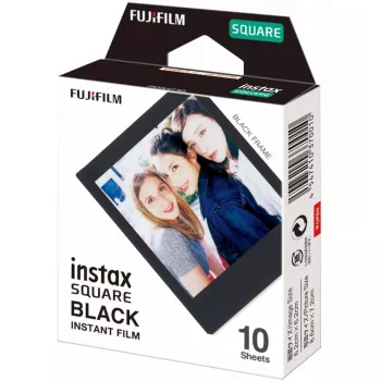 Pikakuvakalvo Fujifilm Instax Square musta kehys