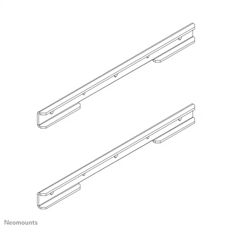 Neomounts FPMA-VESA120 VESA-adapterilevy, 10–32 tuumaa (25,4–81,3 cm), VESA 100x200 / 200x200, enintään 25 kg, teräs, hopea