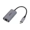 USB 3.0 Type-C - RJ45 -sovitin DAHUA TC31 — 1000 Mbit/s, USB-virralla toimiva, harmaa