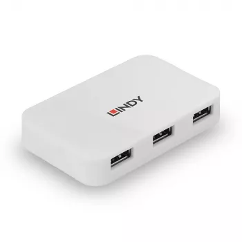 USB-keskitin Lindy USB 3.0 Hub Basic 4 Port