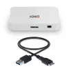 USB-keskitin Lindy USB 3.0 Hub Basic 4 Port