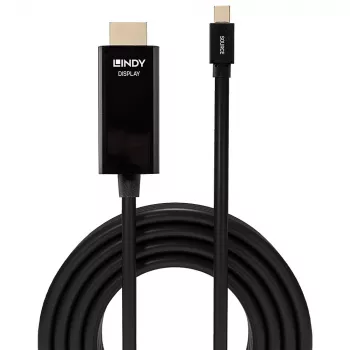 Lindy 1m Mini DisplayPort - HDMI 10,2G kaapeli