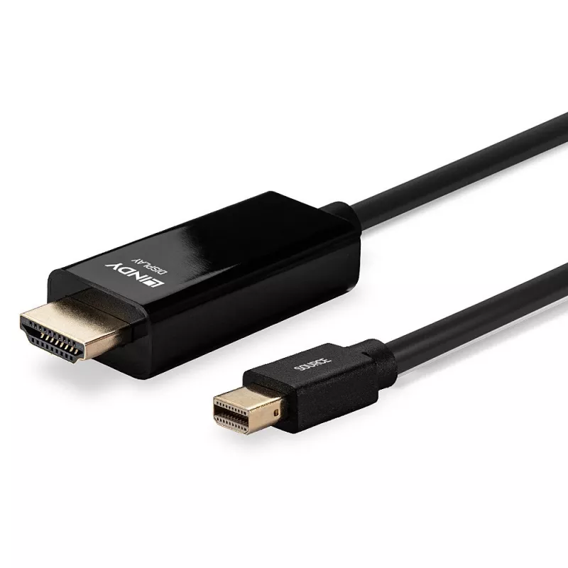 Lindy 36926 Mini DisplayPort – HDMI -kaapeli, 1 m, passiivinen, 4K30
