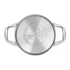 Resto Kitchenware Rigel 1,9 l pyöreä ruostumattomasta teräksestä valmistettu kasari