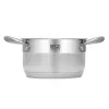 Resto Kitchenware Rigel 1,9 l pyöreä ruostumattomasta teräksestä valmistettu kasari