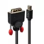 Lindy 3m Mini DisplayPort - DVI -kaapeli, musta