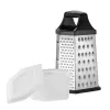 Laatikkoraastin Resto Kitchenware 95413 musta ruostumaton teräs