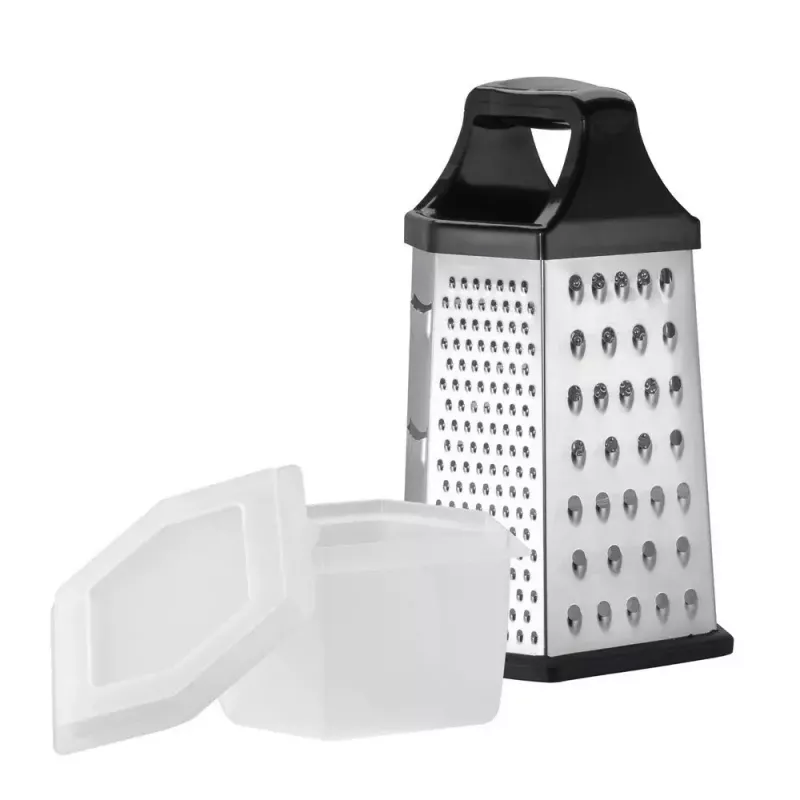 Laatikkoraastin Resto Kitchenware 95413 musta ruostumaton teräs