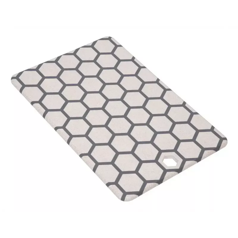 Leikkuulauta Resto Kitchenware 95403 suorakaiteen muotoinen muovi harmaa valkoinen
