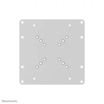 Neomounts FPMA-VESA200 VESA-sovitin 22-42 tuumaa, hopea, ruostumaton teräs, 35 kg, 100 x 200, 100 x 100, 200 x 100, 200 x 200, 50 x 50, 75 x 75, 106,7 cm (42 tuumaa), 55,9 cm (22 tuumaa)