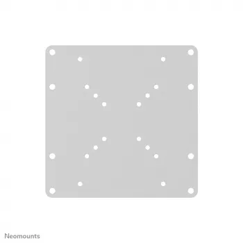 Neomounts FPMA-VESA200 VESA-sovitin 22-42 tuumaa, hopea, ruostumaton teräs, 35 kg, 100 x 200, 100 x 100, 200 x 100, 200 x 200, 50 x 50, 75 x 75, 106,7 cm (42 tuumaa), 55,9 cm (22 tuumaa)