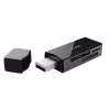 Trust Nanga 21935 kortinlukija, USB 3.1 Gen 1, Type-A, SD/microSD/MS, musta