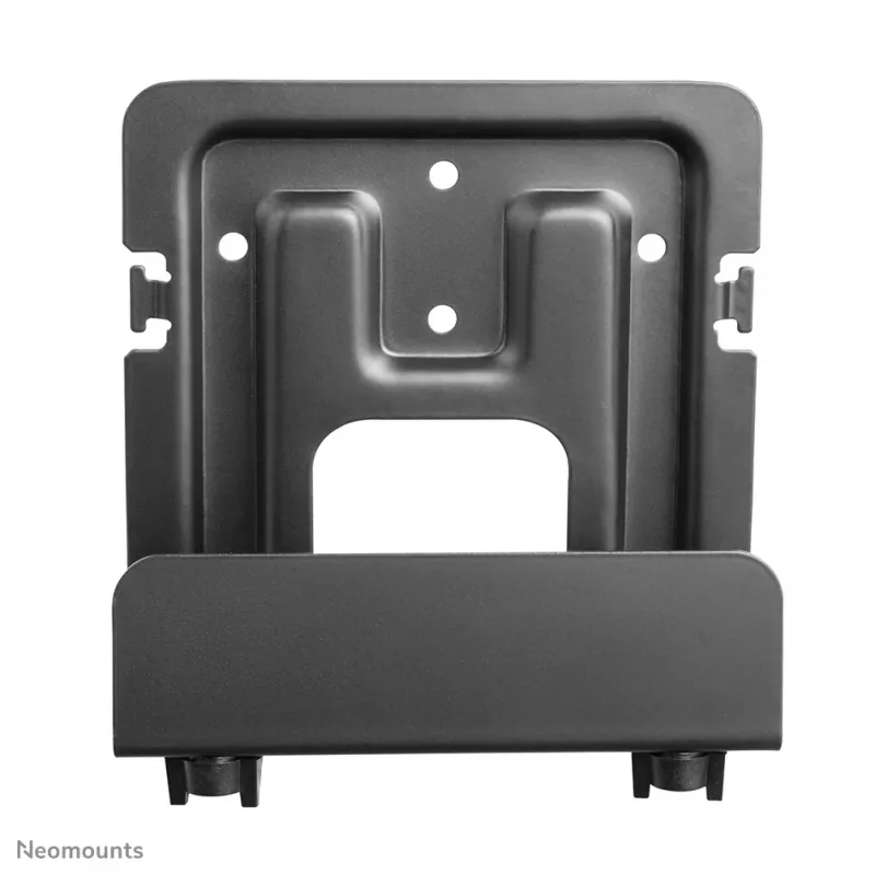 Neomounts AWL-450BL mediasoittimen pidike, universaali, sopii myös Apple TV:lle, 5 kg, syvyys 47–76 mm, 128 mm, teräs, musta