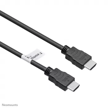 Neomounts HDMI15MM HDMI-kaapeli – 5 metriä, 5 m, HDMI tyyppi A (standardi), HDMI tyyppi A (standardi), 10,2 Gbit/s, musta