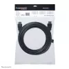 Neomounts HDMI15MM HDMI-kaapeli – 5 metriä, 5 m, HDMI tyyppi A (standardi), HDMI tyyppi A (standardi), 10,2 Gbit/s, musta