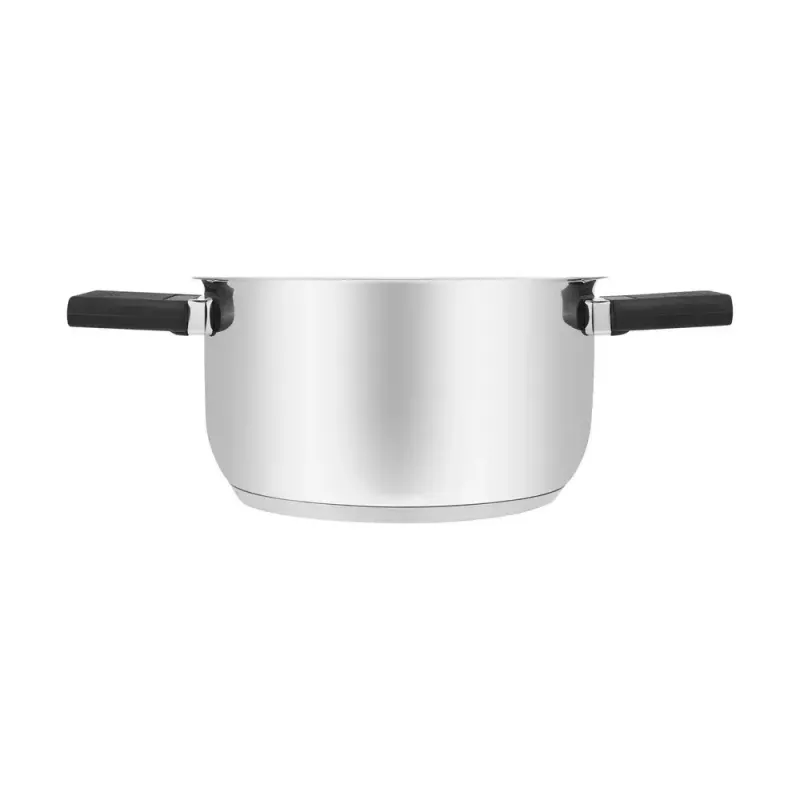 Resto Kitchenware Anser 2,5 l pyöreä kattila, musta, ruostumaton teräs