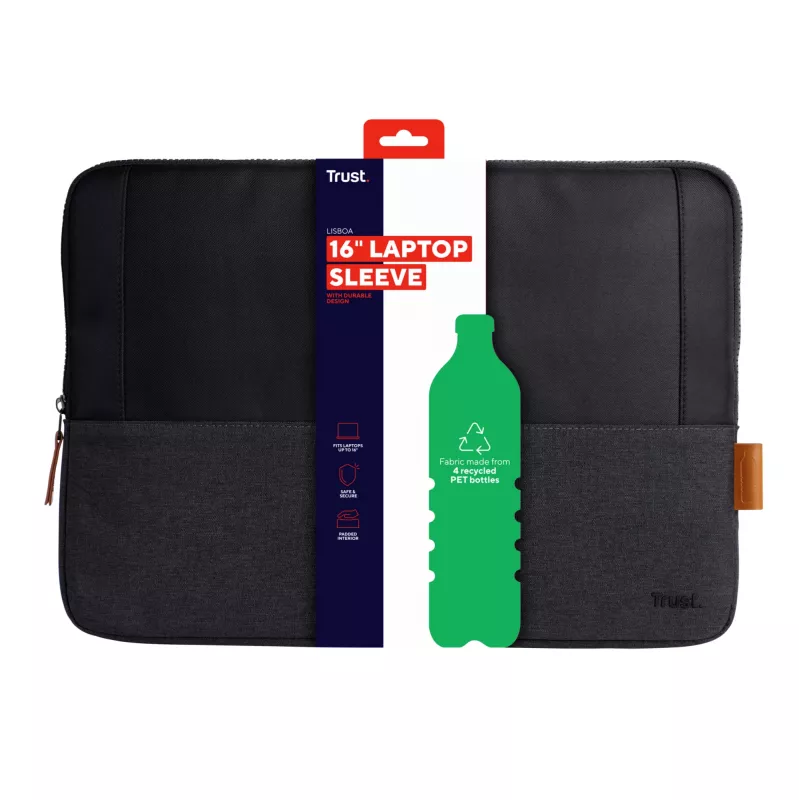 Sleeve-laukku TRUST Lisboa 40,6 cm 16