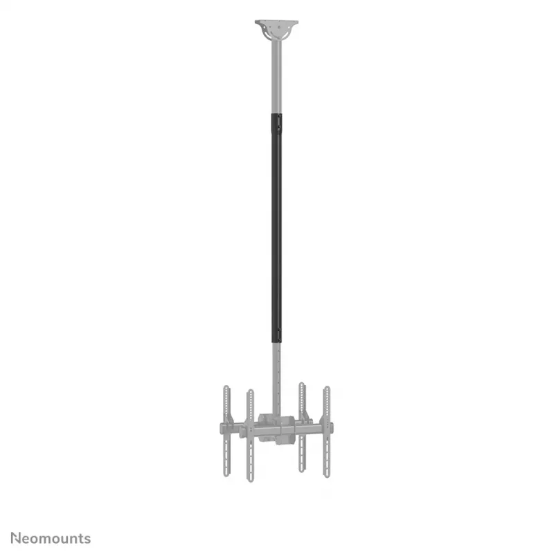 Neomounts NS-EP100 musta jatkovarsi TV-kattotelineeseen – K 107,5 cm