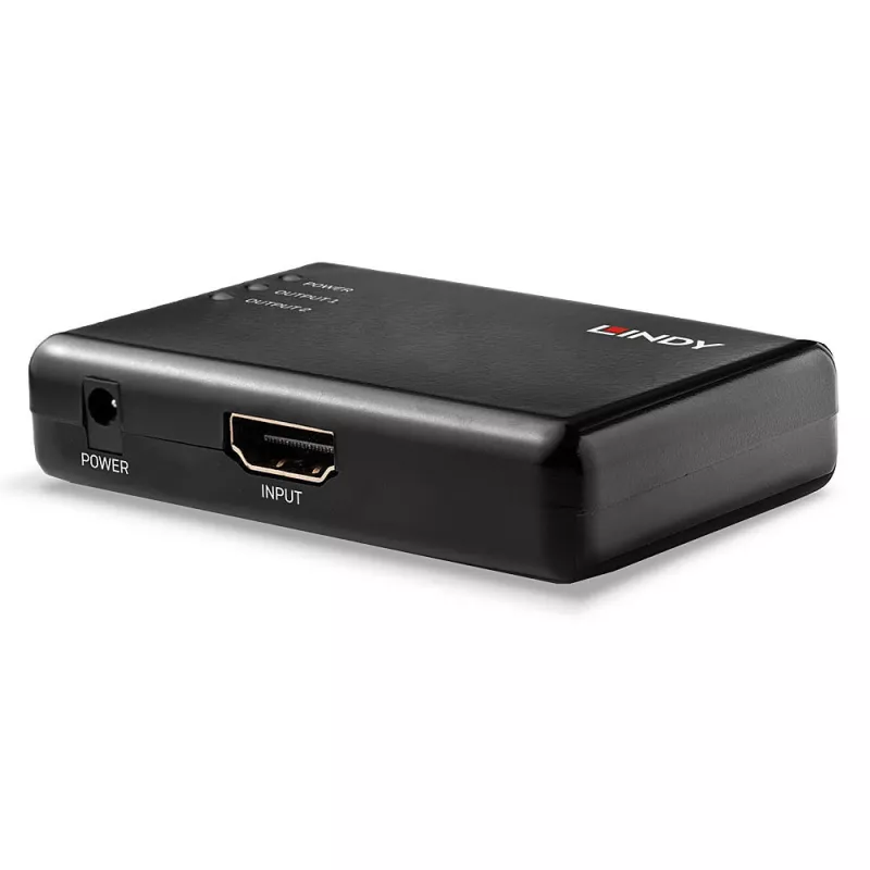 Lindy 2-porttinen HDMI 10.2G -jakaja, kompakti