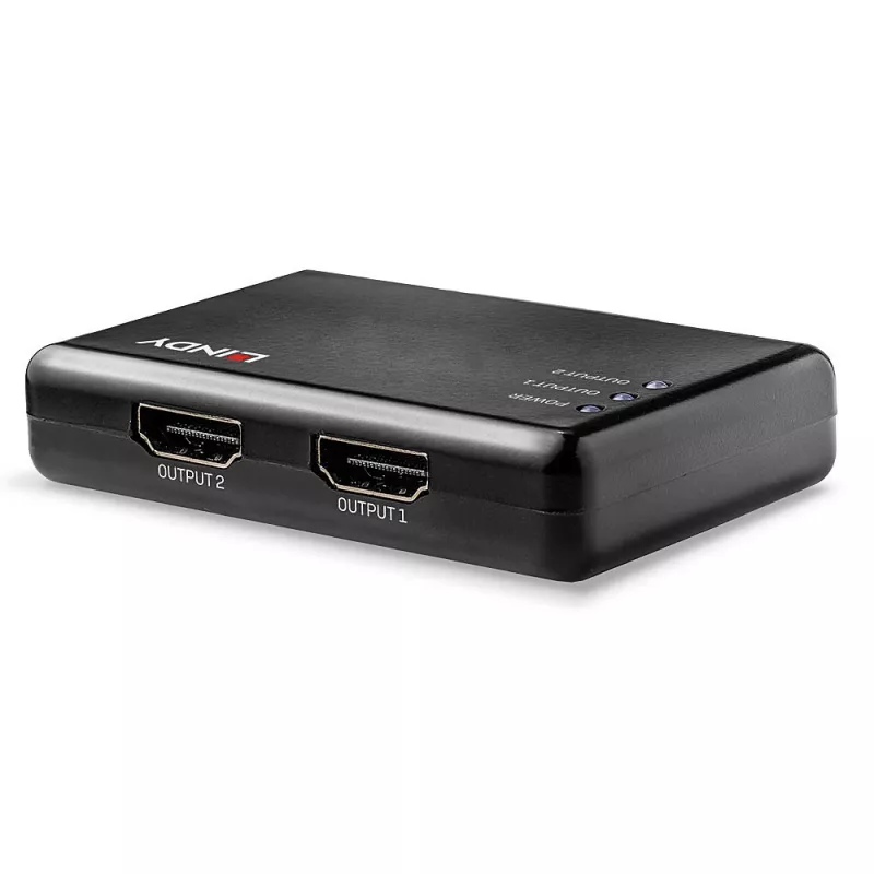 Lindy 2-porttinen HDMI 10.2G -jakaja, kompakti