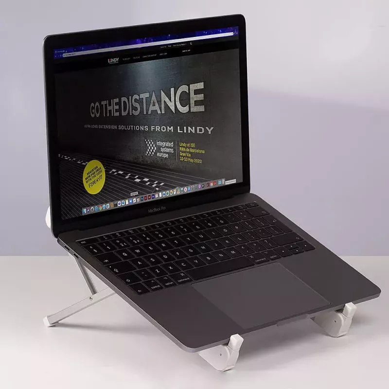Kannettavan tietokoneen teline Lindy Folding Laptop Riser