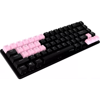 Näppäinhattu HyperX Rubber Keycaps -peliharrastelisävarustesarja roosa US-asettelu HyperX- ja Cherry MX -tyylisille kytkimille