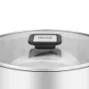 Resto Kitchenware Anser 3,2 L pyöreä musta ruostumaton teräs