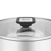 Resto Kitchenware Anser 3,2 L pyöreä musta ruostumaton teräs